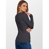 image:imageANRABESS Womens Long Sleeve Thermal Shirts Slim Fit Basic Tee Tops Warm Fleece Undershirts 2026 Fall Winter Layer OutfitsDeep Grey