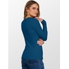 image:imageANRABESS Womens Long Sleeve Thermal Shirts Slim Fit Basic Tee Tops Warm Fleece Undershirts 2026 Fall Winter Layer OutfitsDeep Lake Blue