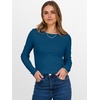 image:imageANRABESS Womens Long Sleeve Thermal Shirts Slim Fit Basic Tee Tops Warm Fleece Undershirts 2026 Fall Winter Layer OutfitsDeep Lake Blue