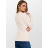 image:imageANRABESS Womens Long Sleeve Thermal Shirts Slim Fit Basic Tee Tops Warm Fleece Undershirts 2026 Fall Winter Layer OutfitsParchment