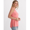 image:imageANRABESS Tank Tops for Women Summer V Neck Sleeveless Basic Tee Casual Loose Fit Shirts 2026 Spring Beach Vacation ClothesCoral