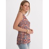 image:imageANRABESS Tank Tops for Women Summer V Neck Sleeveless Basic Tee Casual Loose Fit Shirts 2026 Spring Beach Vacation ClothesOrange Blue Diamonds