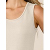 image:imageANRABESS Tank Tops for Women Waffle Knit Scoop Neck Flowy Casual Sleeveless Shirts 2026 Summer ClothesParchment