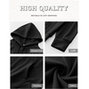 image:imageANRABESS Women Hoodies Long Sleeve Loose Fit Fleece Hooded Sweatshirts Drawstring Pullover Top With Pockets 2026 Fall OutfitsBlack