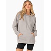 image:imageANRABESS Women Hoodies Long Sleeve Loose Fit Fleece Hooded Sweatshirts Drawstring Pullover Top With Pockets 2026 Fall OutfitsGrey Khaki