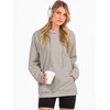 image:imageANRABESS Women Hoodies Long Sleeve Loose Fit Fleece Hooded Sweatshirts Drawstring Pullover Top With Pockets 2026 Fall OutfitsGrey Khaki