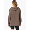 image:imageANRABESS Women Hoodies Long Sleeve Loose Fit Fleece Hooded Sweatshirts Drawstring Pullover Top With Pockets 2026 Fall OutfitsLight Brown