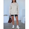 image:imageANRABESS Women Oversized Sweatshirts Thumbhole Long Sleeve Hoodies Shirts 2026 Fall Side Slit Pullover Top Teen Y2k OutfitsGrey
