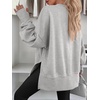 image:imageANRABESS Women Oversized Sweatshirts Thumbhole Long Sleeve Hoodies Shirts 2026 Fall Side Slit Pullover Top Teen Y2k OutfitsGrey