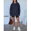 image:imageANRABESS Women Oversized Sweatshirts Thumbhole Long Sleeve Hoodies Shirts 2026 Fall Side Slit Pullover Top Teen Y2k OutfitsNavy Blue
