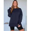 image:imageANRABESS Women Oversized Sweatshirts Thumbhole Long Sleeve Hoodies Shirts 2026 Fall Side Slit Pullover Top Teen Y2k OutfitsNavy Blue