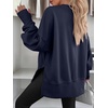 image:imageANRABESS Women Oversized Sweatshirts Thumbhole Long Sleeve Hoodies Shirts 2026 Fall Side Slit Pullover Top Teen Y2k OutfitsNavy Blue