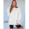 image:imageANRABESS Women Oversized Sweatshirts Thumbhole Long Sleeve Hoodies Shirts 2026 Fall Side Slit Pullover Top Teen Y2k OutfitsWhite