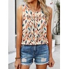 image:imageANRABESS Women Sleeveless Tank Top 2026 Summer Casual Loose Fit Eyelet Flowy Shirts 2026 Beach Vacation ClothesLeaves Print