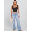 image:imageANRABESS Womens Crop Tank Tops Soft Breathable Ribbed Slim Fit Comfy for BasicCasualGoing OutampDaily WearBlack