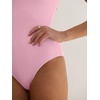 image:imageANRABESS Bodysuits for Women Short Sleeve Scoop Neck Tops 2026 Summer Slim Fit Ribbed Knit Sexy Basic Shirt Fashion OutfitsPink