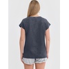 image:imageANRABESS Womens Acid Washed TShirt Cap Sleeve Vintage Casual Crew Neck Tops Summer Basic Tee 2026 Fashion ClothingNavy Blue