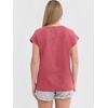image:imageANRABESS Womens Acid Washed TShirt Cap Sleeve Vintage Casual Crew Neck Tops Summer Basic Tee 2026 Fashion ClothingRed