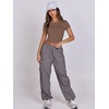 image:imageANRABESS Womens Basic Tee Summer Outfits Crewneck Short Sleeve Crop Tops Slim Fitted T Shirts Y2k 2026 Trendy ClothingBrown