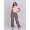 image:imageANRABESS Womens Basic Tee Summer Outfits Crewneck Short Sleeve Crop Tops Slim Fitted T Shirts Y2k 2026 Trendy ClothingLight Pink