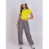 image:imageANRABESS Womens Basic Tee Summer Outfits Crewneck Short Sleeve Crop Tops Slim Fitted T Shirts Y2k 2026 Trendy ClothingYellow