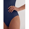 image:imageANRABESS Womens Bodysuits Scoop Neck Short Sleeve Basic Body Suits Slim Fit Soft Going Out Top for Travel Work DailyNavy Blue