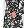 image:imageANRABESS Womens Long Lantern Sleeve Dresses 2026 Spring Casual Smocked High Waist Flowy Short Dress with Pockets TrendyBlack Floral