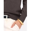 image:imageANRABESS Womens Long Sleeve Rolled Neck Casual Soft Lightweight Basic Pullover Sweater Top 2026 Fall Shirt Work OutfitsDeep Taupe