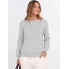 image:imageANRABESS Womens Long Sleeve Rolled Neck Casual Soft Lightweight Basic Pullover Sweater Top 2026 Fall Shirt Work OutfitsLight Grey
