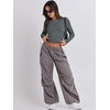 image:imageANRABESS Womens Long Sleeve Shirts Tight Fitted Going Out Crop Tops Crewneck Basic Tee Y2k Fall Outfits Teens Girls ClothesDeep Grey