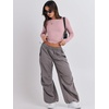 image:imageANRABESS Womens Long Sleeve Shirts Tight Fitted Going Out Crop Tops Crewneck Basic Tee Y2k Fall Outfits Teens Girls ClothesGrey Pink