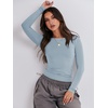 image:imageANRABESS Womens Long Sleeve Shirts Tight Fitted Going Out Crop Tops Crewneck Basic Tee Y2k Fall Outfits Teens Girls ClothesLight Blue