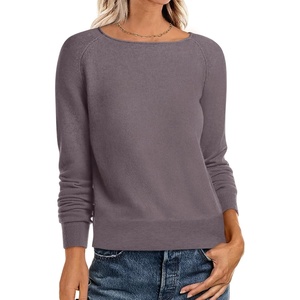 image:imageANRABESS Womens Long Sleeve Rolled Neck Casual Soft Lightweight Basic Pullover Sweater Top 2026 Fall Shirt Work OutfitsNutmeg