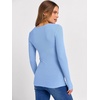 image:imageANRABESS Long Sleeve Shirts for Women Square Neck Tops Ribbed Knit Slim Fit Basic Tee Going Out Fall Fashion ClothingSky Blue