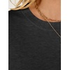 image:imageANRABESS Long Sleeve Sweater for Women Scoop Neck Casual Lightweight Ribbed Knit Pullover Tops 2026 OutfitsBlack
