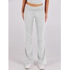 image:imageANRABESS Lounge Sets for Women 2 Piece Foldover Yoga Flare Leggings Pants Crop Tops Casual Y2K Outfits Matching Tracksuit SetLight Grey