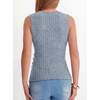 image:imageANRABESS Tank Tops for Women V Neck Sleeveless Sexy Top Ribbed Slim Fitted Tanks 2026 Casual Summer Daily Wear amp Going OutBlue