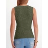 image:imageANRABESS Tank Tops for Women V Neck Sleeveless Sexy Top Ribbed Slim Fitted Tanks 2026 Casual Summer Daily Wear amp Going OutDeep Green