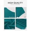 image:imageANRABESS Womens Cap Sleeve Boat Neck Ruched Crop Top Soft Ribbed Slim Fitted Tee Going Out Casual Shirt for SummerTeal