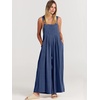 image:imageANRABESS Womens Jumpsuits Overalls Linen Wide Leg Jumpers Casual Summer Fall Outfits 2026 Beach Vacation Clothes with PocketsDeep Blue