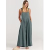 image:imageANRABESS Womens Jumpsuits Overalls Linen Wide Leg Jumpers Casual Summer Fall Outfits 2026 Beach Vacation Clothes with PocketsGrey Blue