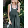 image:imageANRABESS Womens Jumpsuits Overalls Linen Wide Leg Jumpers Casual Summer Fall Outfits 2026 Beach Vacation Clothes with PocketsGrey Blue