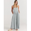 image:imageANRABESS Womens Jumpsuits Overalls Linen Wide Leg Jumpers Casual Summer Fall Outfits 2026 Beach Vacation Clothes with PocketsLight Gray