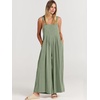 image:imageANRABESS Womens Jumpsuits Overalls Linen Wide Leg Jumpers Casual Summer Fall Outfits 2026 Beach Vacation Clothes with PocketsPea Green