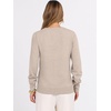 image:imageANRABESS Womens Long Sleeve V Neck Sweaters 2026 Fall Casual Classic Soft Loose Fit Basic Pullover Jumper TopAlmond