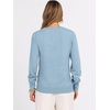 image:imageANRABESS Womens Long Sleeve V Neck Sweaters 2026 Fall Casual Classic Soft Loose Fit Basic Pullover Jumper TopLight Blue