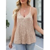 image:imageANRABESS Womens Sequin Tank Tops Sparkle Glitter Shirts Sexy Party Shimmer Camisole Sleeveless V Neck Summer Going Out VestChampagne