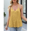 image:imageANRABESS Womens Sequin Tank Tops Sparkle Glitter Shirts Sexy Party Shimmer Camisole Sleeveless V Neck Summer Going Out VestGold