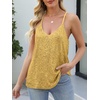 image:imageANRABESS Womens Sequin Tank Tops Sparkle Glitter Shirts Sexy Party Shimmer Camisole Sleeveless V Neck Summer Going Out VestGold