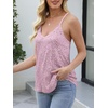 image:imageANRABESS Womens Sequin Tank Tops Sparkle Glitter Shirts Sexy Party Shimmer Camisole Sleeveless V Neck Summer Going Out VestPink